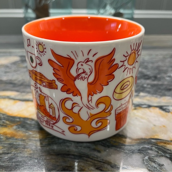 Starbucks Coffee Cup Mug 14oz Been There Series Atlanta Like New Displayed Only - Picture 2 of 6